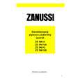 ZANUSSI ZCC5066 Manual de Usuario