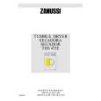 ZANUSSI TDS473E Manual de Usuario