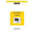 ZANUSSI ZM266GX Manual de Usuario