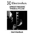 ELECTROLUX TF964D Manual de Usuario