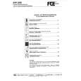 FCE ESR2000 Manual de Usuario
