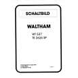 WALTHAM WT537 Manual de Servicio