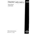 AEG FAV445I-WITA Manual de Usuario