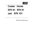 AEG EFK101 Manual de Usuario
