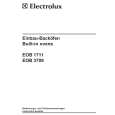 ELECTROLUX EOB3709XN Manual de Usuario
