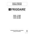 FRIGIDAIRE FCFH53BW Manual de Usuario
