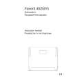 AEG FAV4525VI Manual de Usuario