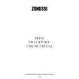 ZANUSSI ZGM790ICX Manual de Usuario
