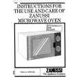 ZANUSSI MW622 Manual de Usuario
