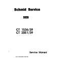 TOWADA CT1536/39 Manual de Servicio