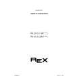 REX-ELECTROLUX RA20S Manual de Usuario