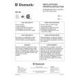 DOMETIC RGE400 Manual de Usuario