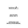 MOFFAT MSO16B Manual de Usuario
