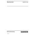 ZANKER SFX2400 Manual de Usuario