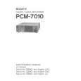 SONY PCM7010 Manual de Servicio