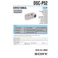 SONY DSC-P52 LEVEL2 Manual de Servicio