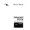 NAKAMICHI 600II Manual de Servicio