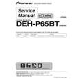 PIONEER DEH-P65BT/X1P/EW5 Manual de Servicio