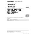PIONEER DEH-P2500-3 Manual de Servicio