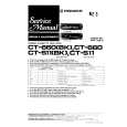 PIONEER CT-660 Manual de Servicio