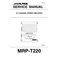 ALPINE MRP-T220 Manual de Servicio ALPINE MRP-T220 Manual de Servicio