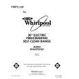 WHIRLPOOL RF365PXXW1 Catálogo de piezas