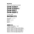SONY BKDW-506 Manual de Usuario