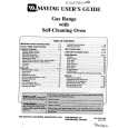 WHIRLPOOL MGR5510ADW Manual de Usuario