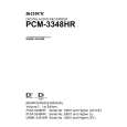 SONY PCM-3348HR Manual de Servicio