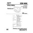 SONY GDMW900 Manual de Servicio