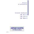 ARTHUR MARTIN ELECTROLUX AW1466S Manual de Usuario