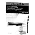 SHARP ST26H Manual de Usuario