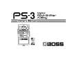 BOSS PS-3 Manual de Usuario