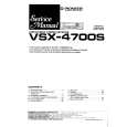 PIONEER VSX-4700S Manual de Servicio