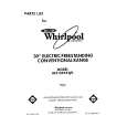 WHIRLPOOL RF315PXXW0 Catálogo de piezas