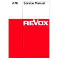 REVOX A76 Manual de Servicio
