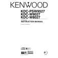 KENWOOD KDC-W8027 Manual de Usuario