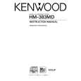 KENWOOD HM-383MD Manual de Usuario