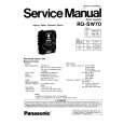 PANASONIC RQ-SW70 Manual de Servicio
