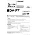 PIONEER SDV-P7/EW Manual de Servicio