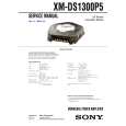 SONY XM-DS1300P5 Manual de Servicio