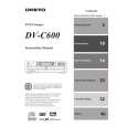 ONKYO DVC600 Manual de Usuario