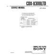 SONY CDX-U300LTD Manual de Servicio