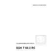 THERMA SGKT56.2RC Manual de Usuario