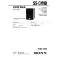 SONY SSCM90 Manual de Servicio