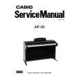CASIO AP20 Manual de Servicio