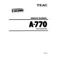 TEAC A-770 Manual de Servicio