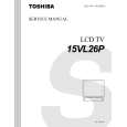 TOSHIBA 15VL26P Manual de Servicio