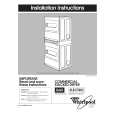 WHIRLPOOL CSP2740KQ3 Manual de Instalación