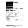 PIONEER SX-1600 Manual de Servicio